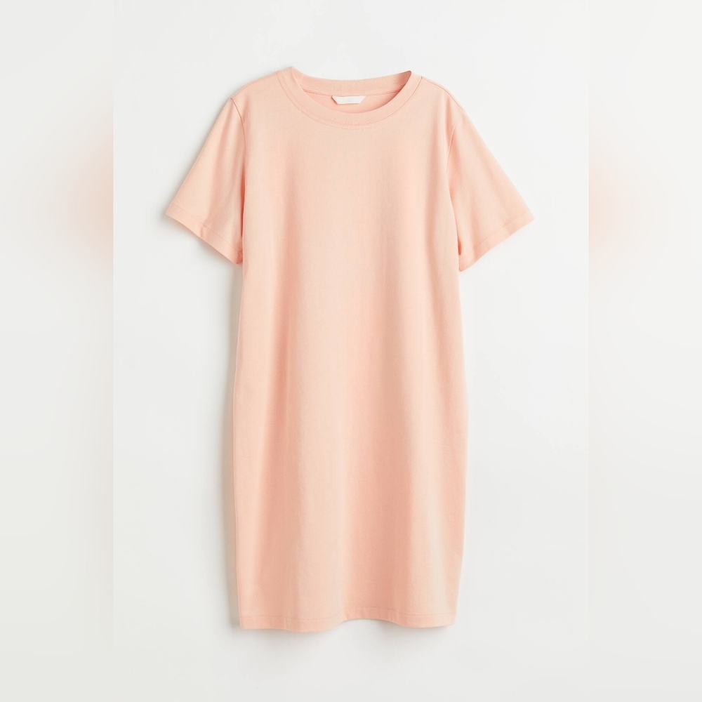 2/$20 Cotton Light Peach Short Sleeve Top